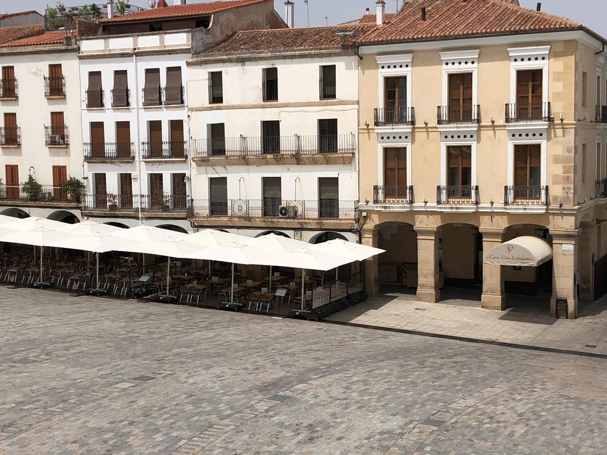 Apartamentos Soho Boutique Plaza Mayor Caces Eksteriør billede