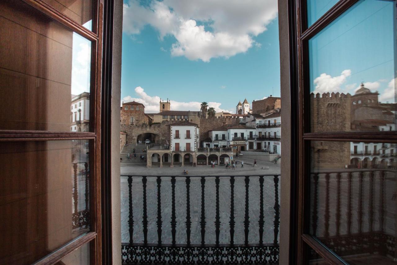 Apartamentos Soho Boutique Plaza Mayor Caces Eksteriør billede
